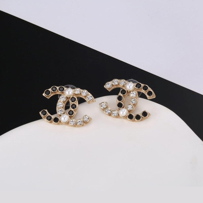 Ch*el earrings